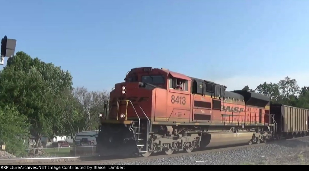 BNSF coal train